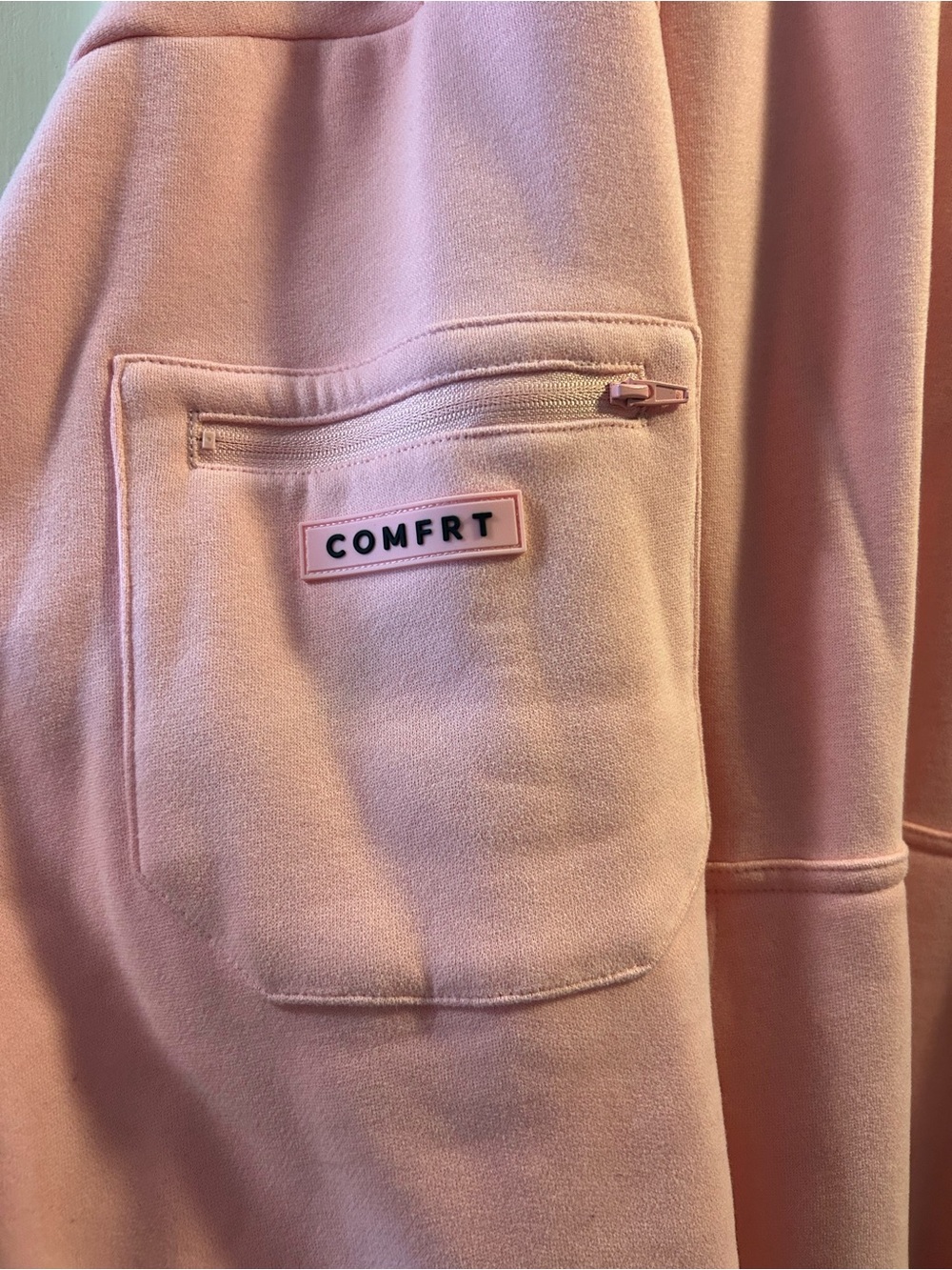 Comfrt Pink Airplane Mode Sweatshirt - Picture 3 of 6